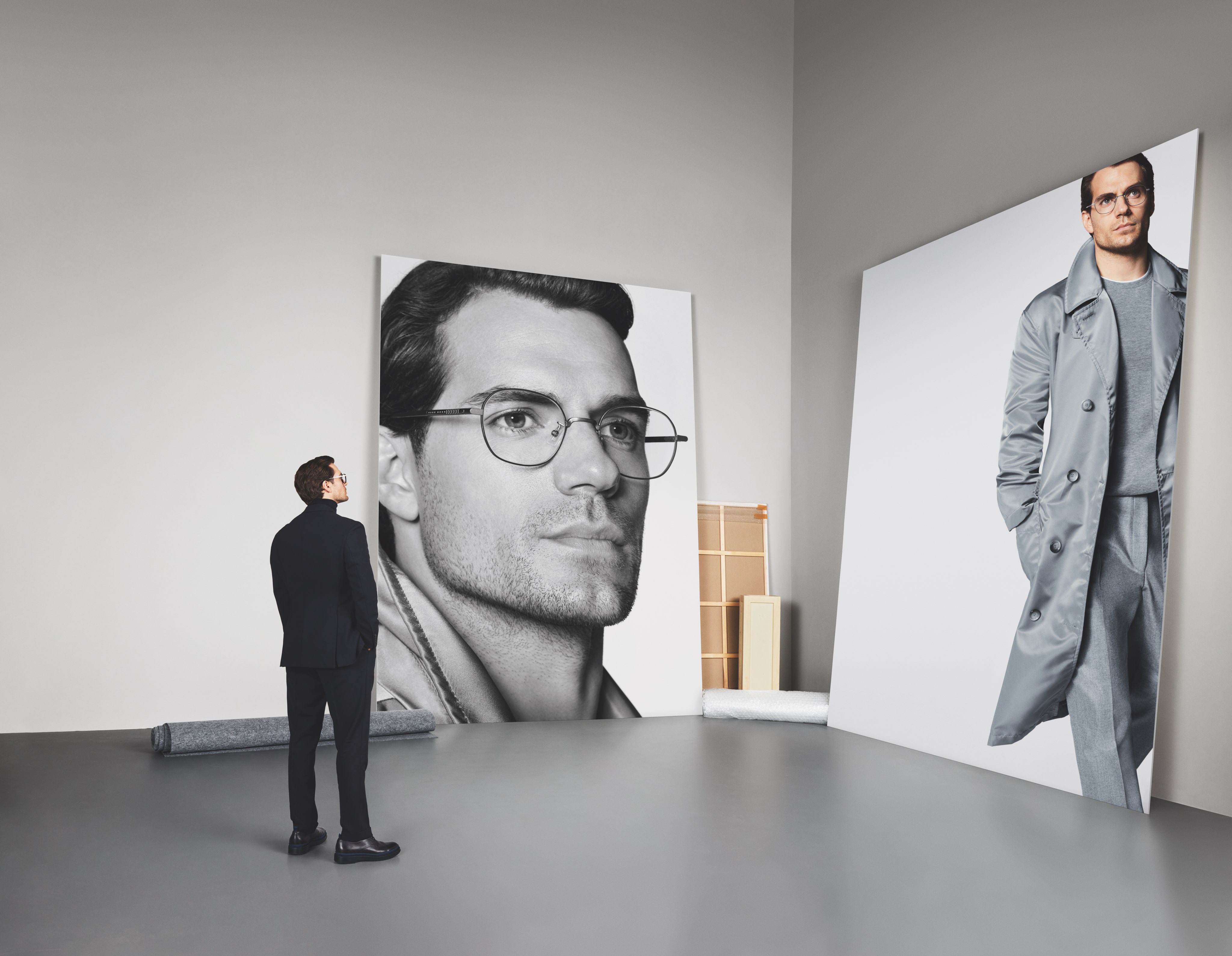 Henry Cavill Exhibits the Art of Style in His Latest BOSS Eyewear Campaign