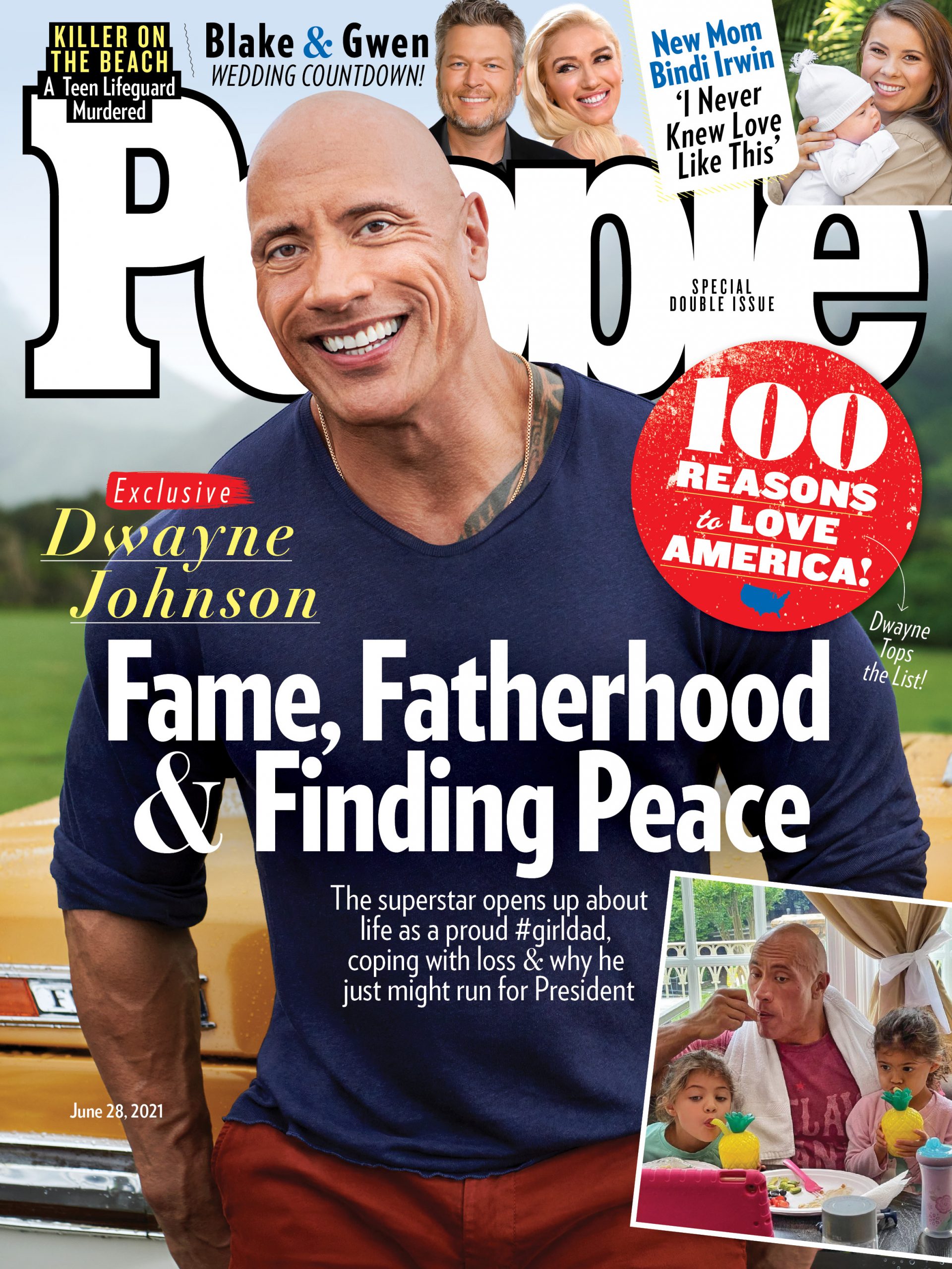 Dwayne Johnson Tops PEOPLE's List of 100 Reasons to Love America: 'I've Been a Lucky Guy'